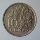 TRINIDAD E TOBAGO 10 Cents 1977 BB+  - Trinidad En Tobago