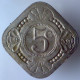 REGNO D'OLANDA 5 Cents 1939 SPL+  - 5 Centavos