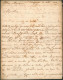 Précurseur - LAC Datée De Nieuwpoort (1712) + Manuscrit "Nieport" & Port V à La Craie (patar) > Ghendt / Messager - 1621-1713 (Spanische Niederlande)