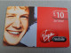 GREAT BRITAIN / 10 POUND  /PREPAID / VIRGIN MOBILE //FACE  PEOPLE ON CARD / FINE USED    **15068** - Collezioni