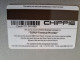 St MAARTEN / TOP -UP CHIPPIE / TERMINAL PROVIDER / FOR TOP-UP CHIPPIE / MINT  THICK CARD  **15075** - Antilles (Neérlandaises)