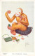 ILLUSTRATEUR - Wood Lawson - The Finishing Touch - Clown - Singes - Carte Postale Ancienne - Wood, Lawson