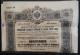 Bond 1906 Al 5% Antico Stato Imperiale Russia 187.50 Rubli (09) Come Foto Ripiegato Con Pieghe Tecniche 40,0 X 30,0 Cm - Russia