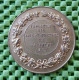 Penning Exposition Des Arts Et Industies Du Batiment 1907 Medal  -  Originalscan !! - Monedas Elongadas (elongated Coins)