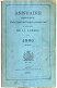 ANNUAIRE - 48 - LOZÈRE - Administratif Statistique Historique Et Agricole 1880 - Telefonbücher