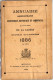 ANNUAIRE - 48 - LOZÈRE - Administratif Statistique Historique Et Agricole 1886 - Telephone Directories