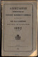 ANNUAIRE - 48 - LOZÈRE - Administratif Statistique Historique Et Agricole 1892 - Telefonbücher