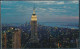 Empire State Building At Night, New York City - Posted 1972 - Empire State Building