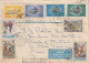 USSR - France 1959 Multifranked Airmail Cover - Storia Postale