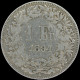 LaZooRo: Switzerland 1 Franc 1894 VF - Silver - 1 Franc