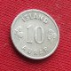 Iceland  10 Aurar 1971  Islandia Islande Island Ijsland W ºº - Iceland