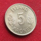 Iceland  5 Kronur 1969  Islandia Islande Island Ijsland W ºº - Island