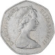 Monnaie, Grande-Bretagne, Elizabeth II, 50 Pence, 1982, TTB, Cupro-nickel - 50 Pence