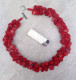 You Will Enjoy To Have This Unique Necklace! 1 Life Necklace Natural Antique Red Coral Stone Beads  320 Grams - Non Classificati