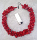 Delcampe - You Will Enjoy To Have This Unique Necklace! 1 Life Necklace Natural Antique Red Coral Stone Beads  320 Grams - Non Classés