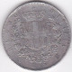 Italie 5 Lire 1865 T Turin ,Victor Emmanuel II, En Argent - 1861-1878 : Victor Emmanuel II.