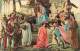 RELIGION - Christianisme - Adorazione Dei Magi - Boticelli -  Carte Postale Ancienne - Gemälde, Glasmalereien & Statuen