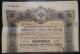 Bond 1906 Al 5% Antico Stato Imperiale Russia 187.50 Rubli (16) Come Foto Ripiegato Con Pieghe Tecniche 40,0 X 30,0 Cm - Russland