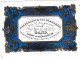 Belgique "Carte Porcelaine" Porseleinkaart, Maeterlinck Van Beerleere, Draps, Gend, Gand, Dim:117x 83mm - Porseleinkaarten