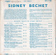 SIDNEY BECHET - FR EP - GIRLS DANCE + 3 - Strumentali