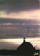 POINTE DU VAN, BRITTANY, TWILIGHT, CHURCH, FRANCE - Cléden-Cap-Sizun