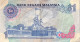 Malaysia 1 Ringgit, P-19 (1982) - VF - Malesia