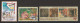 Nouvelle-Calédonie 1996 à 1999 : Timbres Yvert & Tellier N° 711 - 768 - 769 - 771 - 780 - 797 - 800 - 805 Et 808 Oblit. - Used Stamps