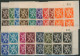 Lion Héraldique "V" - N°674/89** & 674A/89A** En Bloc De 4 Coin De Feuilles + Inscriptions Marginales (MNH) - 1929-1937 León Heráldico