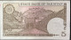 Pakistan 5 Rupees, P-38 (1983) - AU - Better Signature Type 8 - Pin Holes - Pakistan