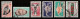 Nouvelle-Calédonie 1970 à 1973 : Timbres Yvert & Tellier N° 369 - 371 - 375 - 379 - 380 - 381 - 383 - 384 Et 387 Oblit. - Used Stamps