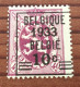 Belgien 1933 MH* - 1929-1937 Heraldieke Leeuw