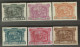 Portugal, 1898, # 1/6, Porteado, MNH - Unused Stamps