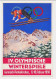 Postcard / Postmark Winter Olympic Games Garmisch Partenkirchen Austria 1936 - Hiver 1936: Garmisch-Partenkirchen