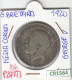 CR1564 MONEDA GRAN BRETAÑA 0,5 CORONA 1920 PLATA BC - Andere & Zonder Classificatie