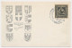 Postcard / Postmark Winter Olympic Games Garmisch Partenkirchen Austria 1936 - Torch Relay Vienna - Inverno1936: Garmisch-Partenkirchen