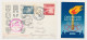 Postcard / Postmark Winter Olympic Games Garmisch Partenkirchen Austria 1936 -  Zeppelin Flight - Torch Relay Vienna - Hiver 1936: Garmisch-Partenkirchen