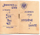 AGENDA 1938 Hygiène Et Santé - Jouvance Du "LYS" à L'Ovarine - Formation De La Jeune Fille - Retour D'Äge - Petit Format : 1921-40