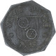 Allemagne, Stadt Mainz, Kleingeldersatzmarke, 10 Pfennig, 1917, TTB, Zinc - Monétaires/De Nécessité