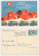 Postcard / Postmark Winter Olympic Games Cortina DÁmpezzo  Italy 1956 - Verano 1952: Helsinki