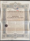 Bond 1906 Al 5% Antico Stato Imperiale Russia 187.50 Rubli (23) Come Foto Ripiegato Con Pieghe Tecniche 40,0 X 30,0 Cm - Russie