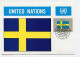 MC 158393 UNITED NATIONS - New York - Sweden - Cartes-maximum
