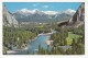The Bow Valley Old Postcard Posted 1978 To Germany B230810 - Banff