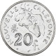 Monnaie, Nouvelle-Calédonie, 20 Francs, 1972, Paris, SUP, Nickel, KM:12 - Nieuw-Caledonië