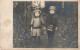 ENFANT - Portrait De Deux Enfants Dans Un Jardin - Carte Postale Ancienne - Abbildungen