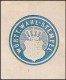 1895-1912 SELTEN - WÜRTTEMBERG UMSCHLAG PRÄGEDRUCK WÜRT.WAHL-STEMPEL - NICHT IM MICHEL GELISTET - Interi Postali