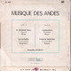 ENSEMBLE ACHALAY - FR EP - MUSIQUE DES ANDES - EL CONDOR PASA + 3 - Wereldmuziek