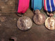 Barette Médailles Militaires Décorations - Francia
