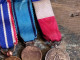 Delcampe - Barette Médailles Militaires Décorations - Francia
