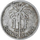 Monnaie, Congo Belge, Franc, 1925, TB+, Cupro-nickel, KM:20 - 1910-1934: Albert I.