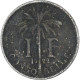 Monnaie, Congo Belge, Franc, 1922, TB, Cupro-nickel, KM:20 - 1910-1934: Albert I